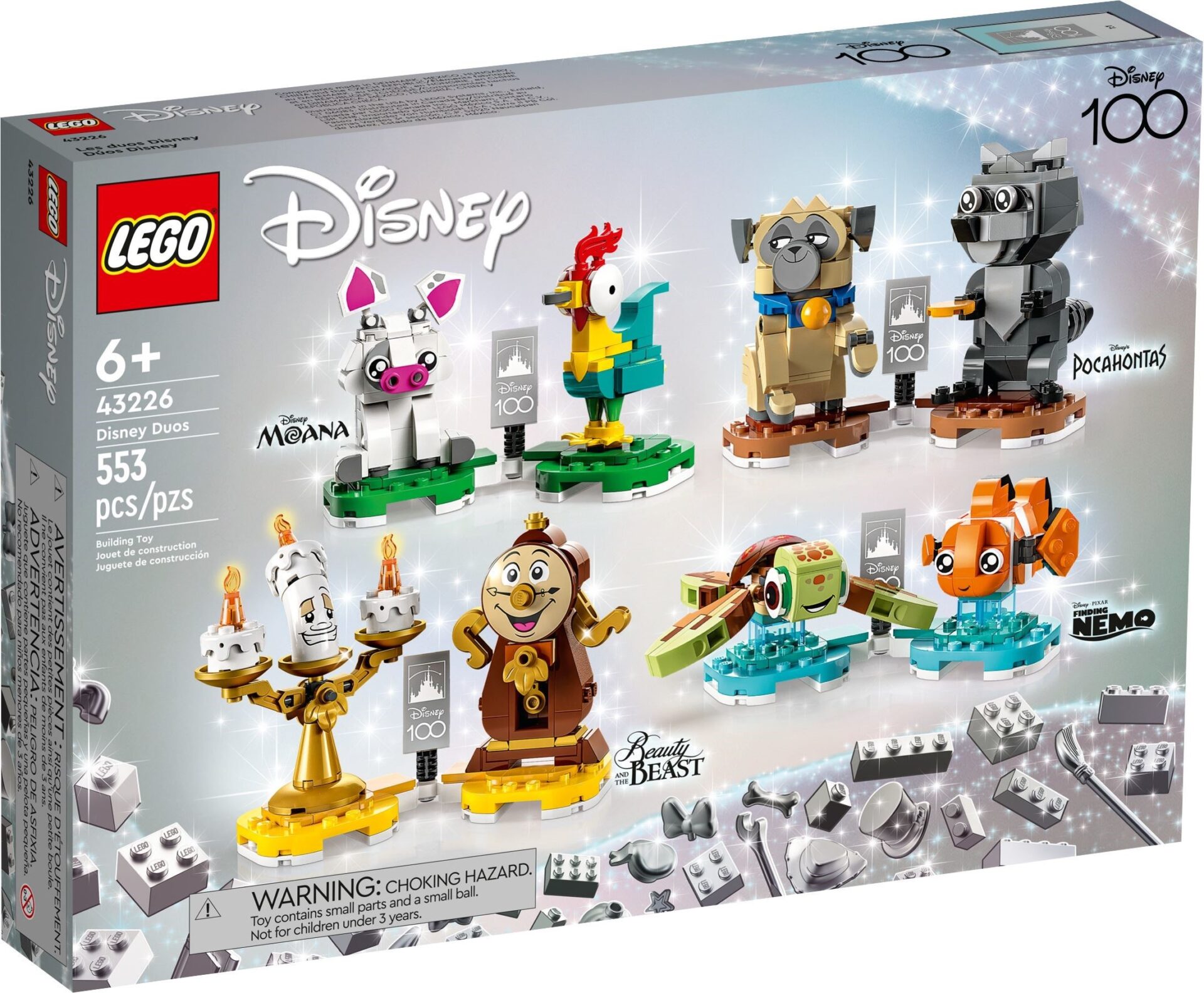 LEGO Disney 43226 - Perechi de personaje Disney