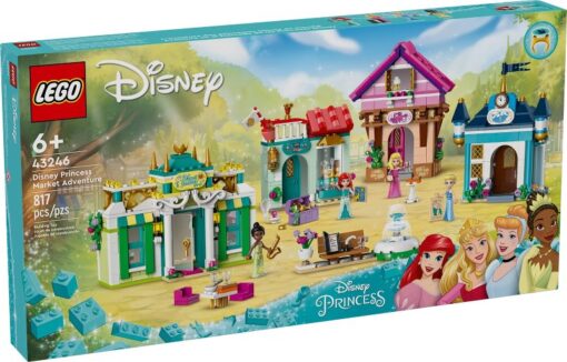 LEGO Disney 43246 - Aventura la piata a printesei Disney