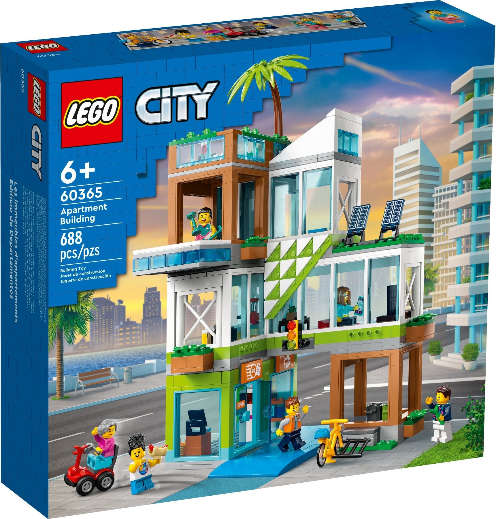 LEGO City 60365 - Bloc de apartamente