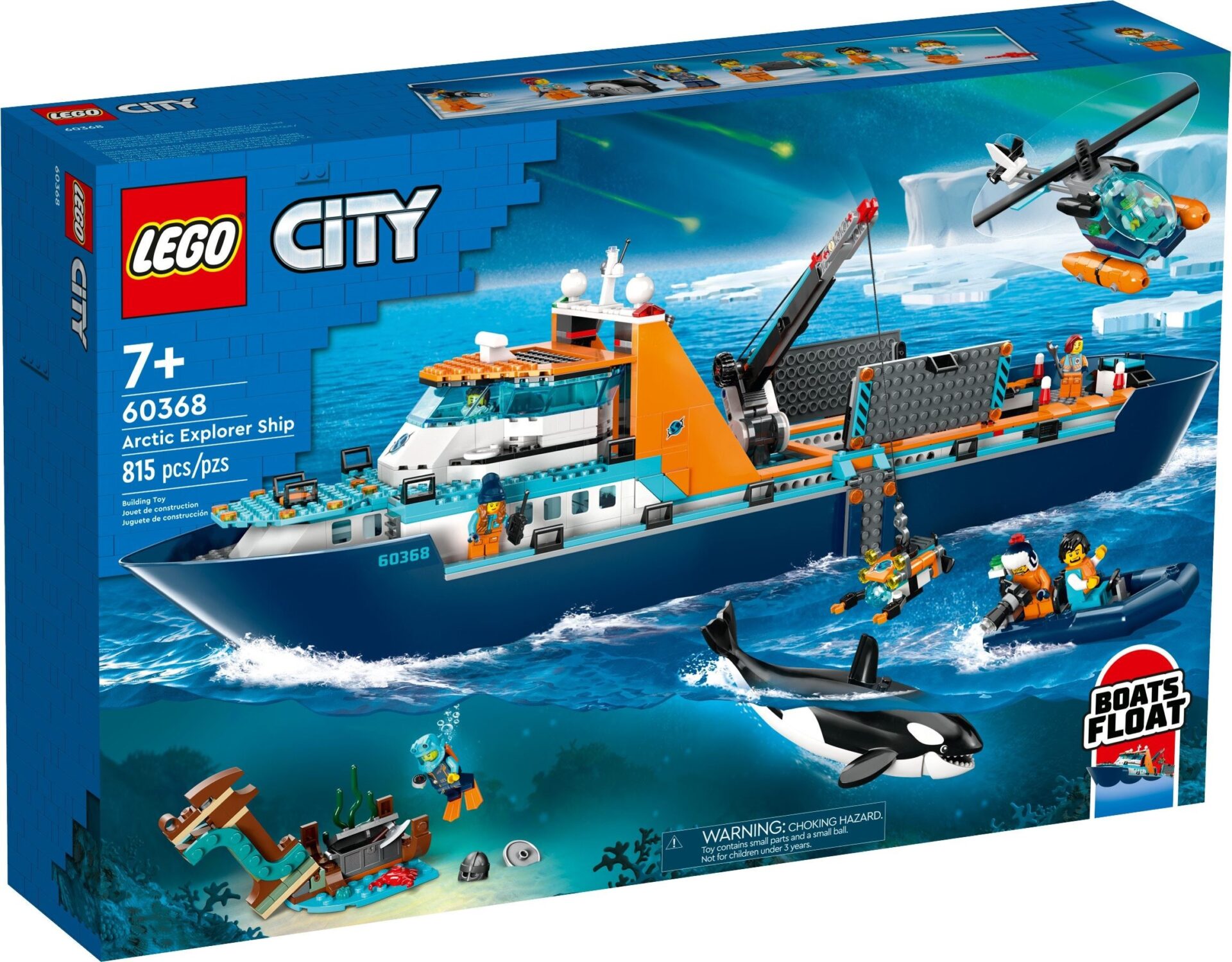 LEGO City 60368 - Nava de explorare arctica