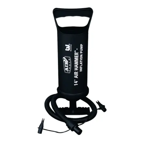 Pompa aer pentru produse gonflabile, manuala, Bestway 62003, cu furtun + 3 adaptoare 36 cm