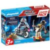 Playmobil City Action PM70502 - Urmarirea politiei cu Motocicleta #70502