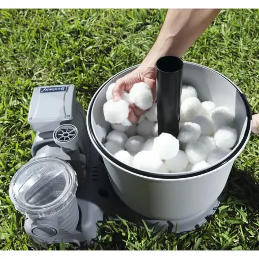 Material filtrare, pentru pompa piscina, Bestway Polysphere 58475 - imagine 2