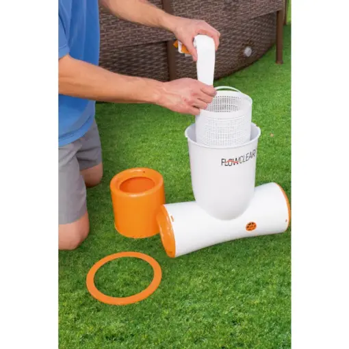 Skimmer cu pompa, Bestway Flowclear Skimatic 58462, 2574 L apa/h - imagine 3
