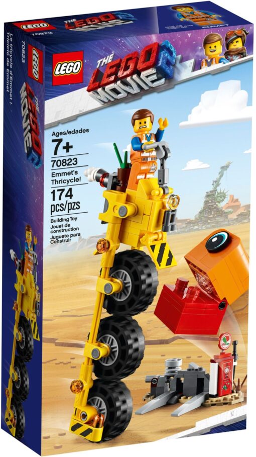 LEGO The LEGO Movie 2 70823 - Triciclul lui Emmet
