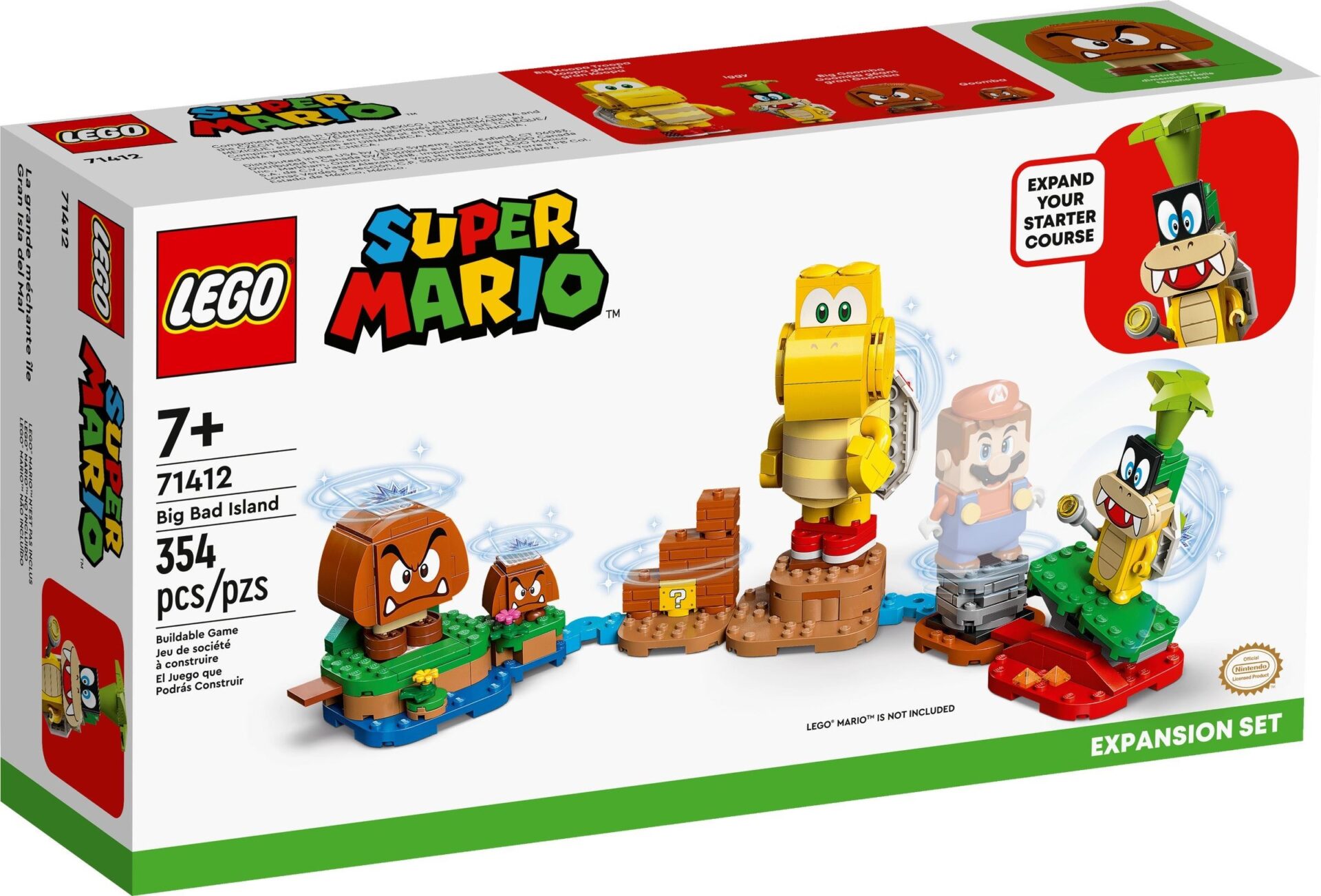 LEGO Super Mario 71412 - Big Bad Island Expansion Set