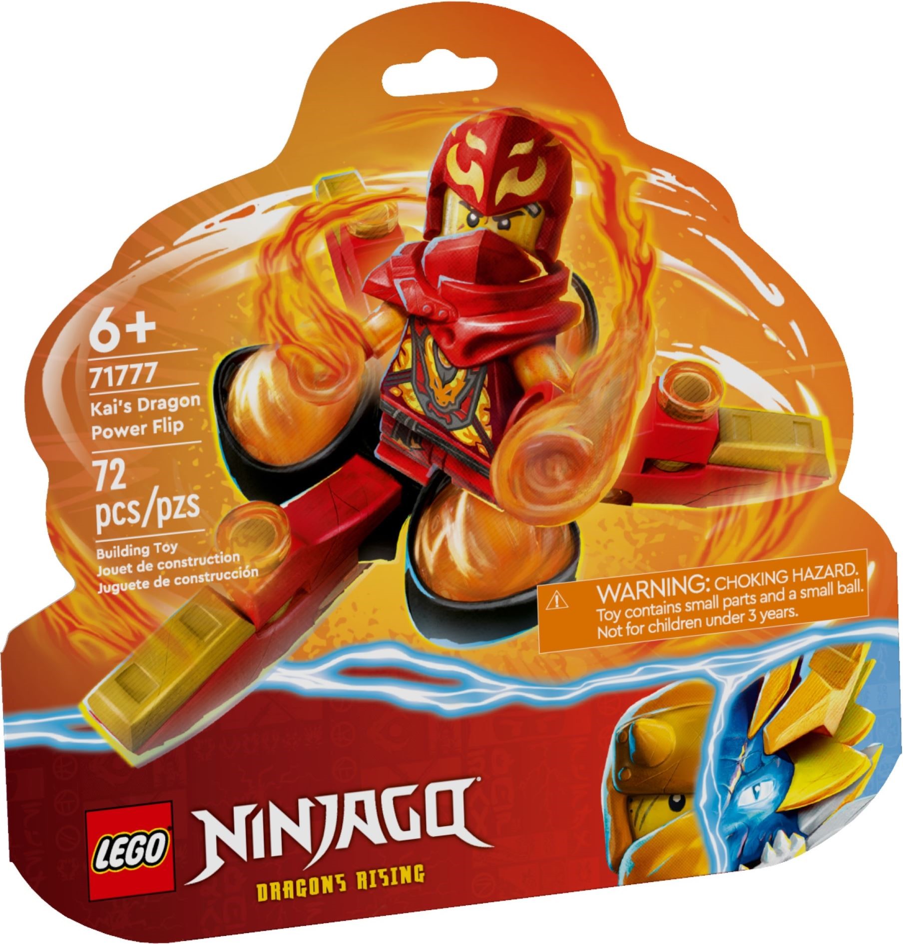 LEGO Ninjago 71777 - Rotirea Spinjitzu a lui Kai cu puterea dragonului