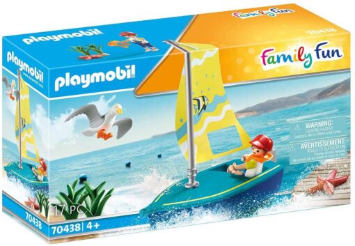 Playmobil Family Fun PM70438 - Barca cu panze
