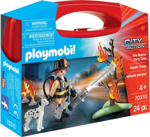 Playmobil City Action PM70310 - Salvare din incendiu, Set portabil (#70310)