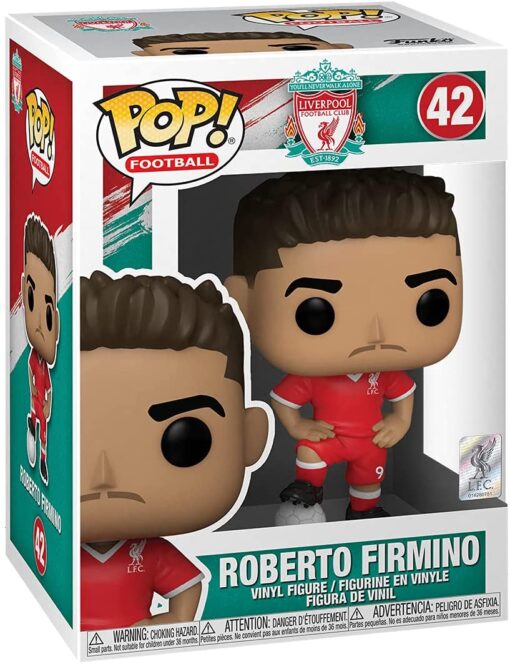 Figurina Funko Pop! Football 42 - Liverpool Football Club, Roberto Firmino #42
