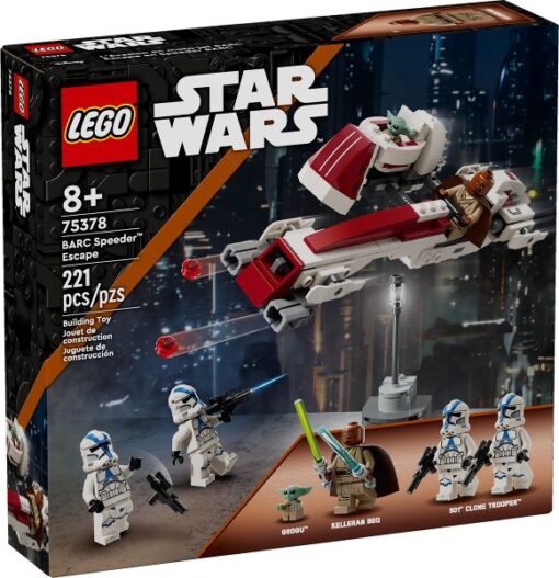 LEGO Star Wars 75378 - Evadare pe motocicleta de viteza BARC