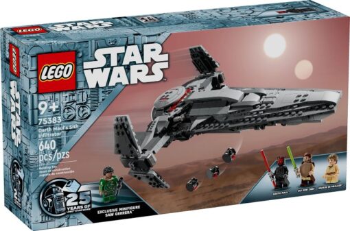 LEGO Star Wars 75383 - Nava Sith Infiltrator a lui Darth Maul