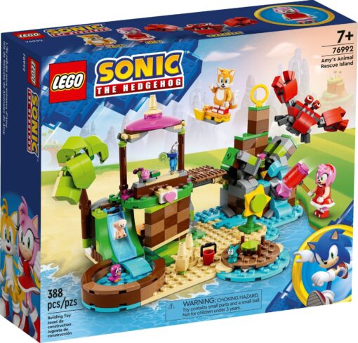 LEGO Sonic 76992 - Insula lui Amy pentru salvarea animalelor
