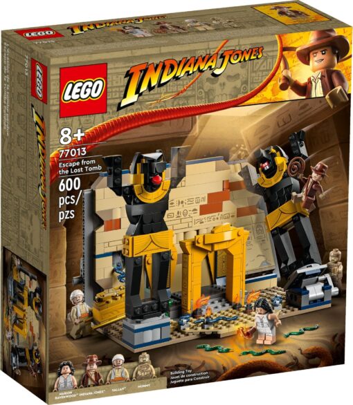 LEGO Indiana Jones 77013 - Evadare din Mormantul pierdut