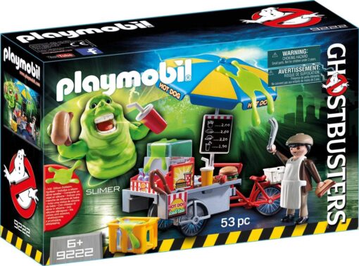 Playmobil Ghostbusters PM9222 - Slimmer si Stand de Hot Dog (#9222)