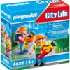 Playmobil City Life PM4686 - Prima zi de scoala a copiilor