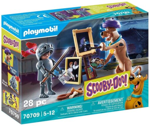 Playmobil Scooby-doo PM70709 - Aventuri cu Cavalerul Negru