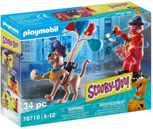 Playmobil Scooby-Doo PM70710 - Scooby-doo Aventuri cu Fantoma Clovn