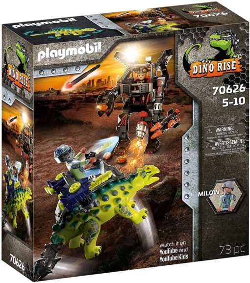 Playmobil Dino Rise 70626 - Saichania, Invazia Robotilor (PM70626)