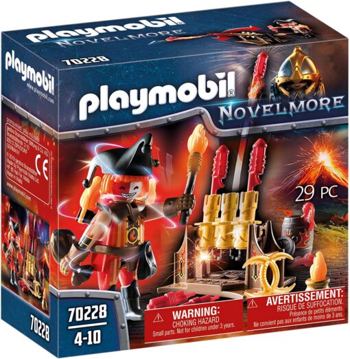 Playmobil Novelmore 70228 -  Maestrul Burnham Al Focului (PM70228)