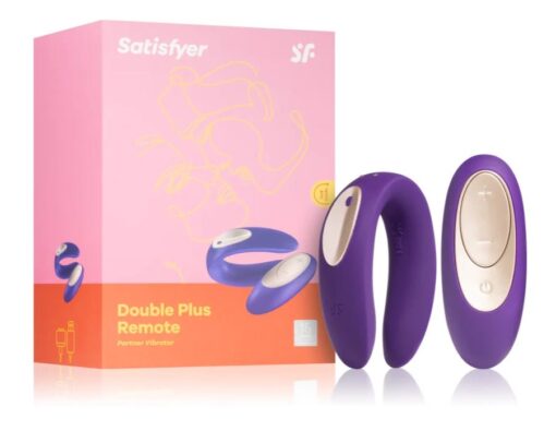 Double Plus Remote, Satisfyer, 9 cm