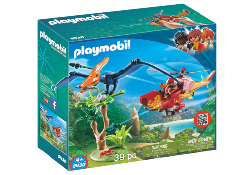 Playmobil 9430 - Elicopter cercetas cu Pterodactylus (PM9430)