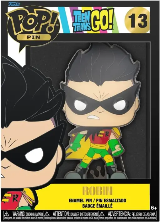 Funko Pop! Movies Pin DC TEEN TITANS 13 - ROBIN (#13)