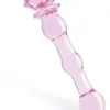 Glaze Glass 8" Rosebud Beaded, Dream Toys, 19.3 cm