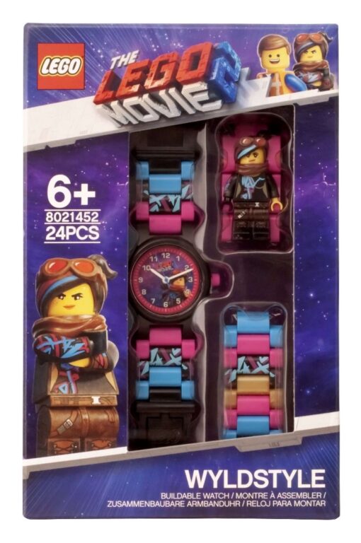 LEGO Movie 2 8021452 - Ceas cu minifigurina? WYLDSTYLE pe bra?tara?