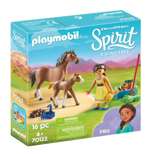 Playmobil Spirit PM70122 - Pru cu calut si manz