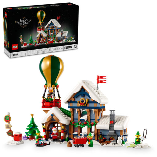 LEGO Oficiul postal al lui Mos Craciun 10339, 1440 piese