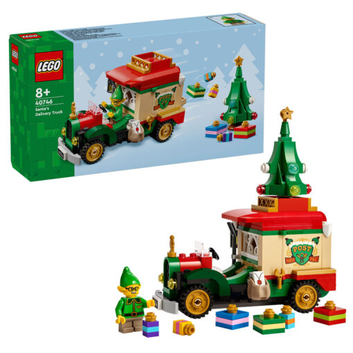 LEGO Camionul de livrare al lui Mos Craciun 40746, 224 piese