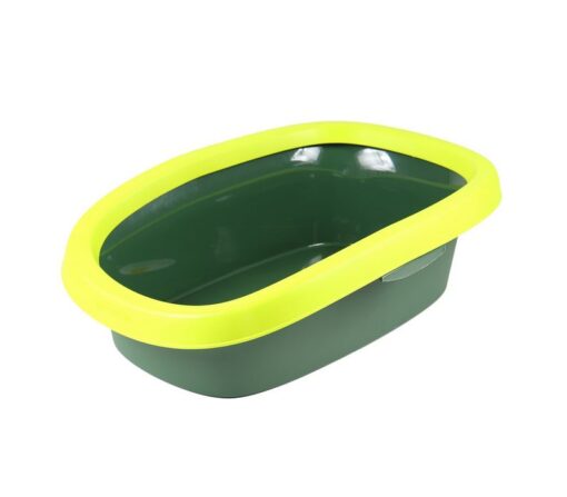 Litiera pentru pisici, dreptunghiulara, plastic, 58 x 39 x 17 cm