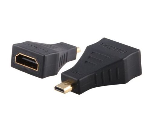 Adaptor Premium e-SWC, HDMI mama / Micro HDMI tata, Negru