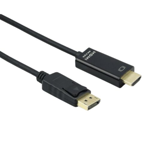 Cablu HDMI Displayport e-SWC, 3 m, 4K x 2K, 60 Hz, Negru