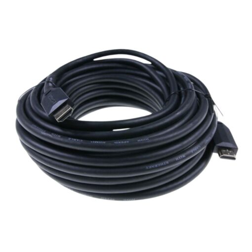Cablu HDMI Premium e-SWC, 15 m, Ethernet, Negru