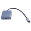 Adaptor e-SWC USB-C TATA / HDMI MAMA, carcasa aluminiu, 4K x 2K / 60Hz