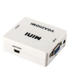 Adaptor profesional e-SWC Supreme, VGA-mama / HDMI-mama, alb