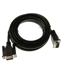 Cablu VGA profesional e-SWC Supreme pentru TV / monitor, VGA-tata / VGA-tata, cablu 3 m, ecranaj simplu, negru
