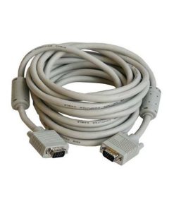Cablu VGA profesional e-SWC Supreme pentru TV / monitor, VGA-tata / VGA-tata, cablu 5 m, gri