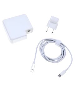 Alimentator Fast Charge e-SWC Supreme pentru laptop Apple MacBook, 96 W, 4.7 A, 20.5 V, cablu 1.8 m, echivalent cu MW2L3ZM/A