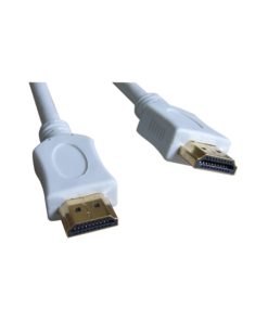Cablu HDMI profesional e-SWC Supreme, HDMI-A-tata / HDMI-A-tata, 4K, Ethernet, HSWE 1.4, cablu 2 m, alb