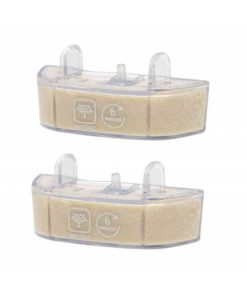 Set cartus anticalcar e-SWC Supreme pentru aspirator cu aburi Rowenta Clean&Steam, 2 buc, echivalent cu ZR005803