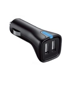 Incarcator auto e-SWC, 2 x USB, 15 W, 3.1 A, Negru