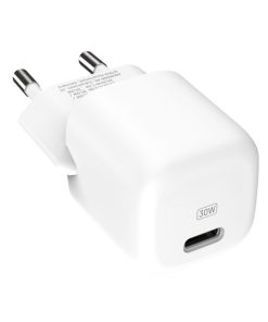Incarcator retea e-SWC, USB 3.1, 30 W, 3 A, Alb