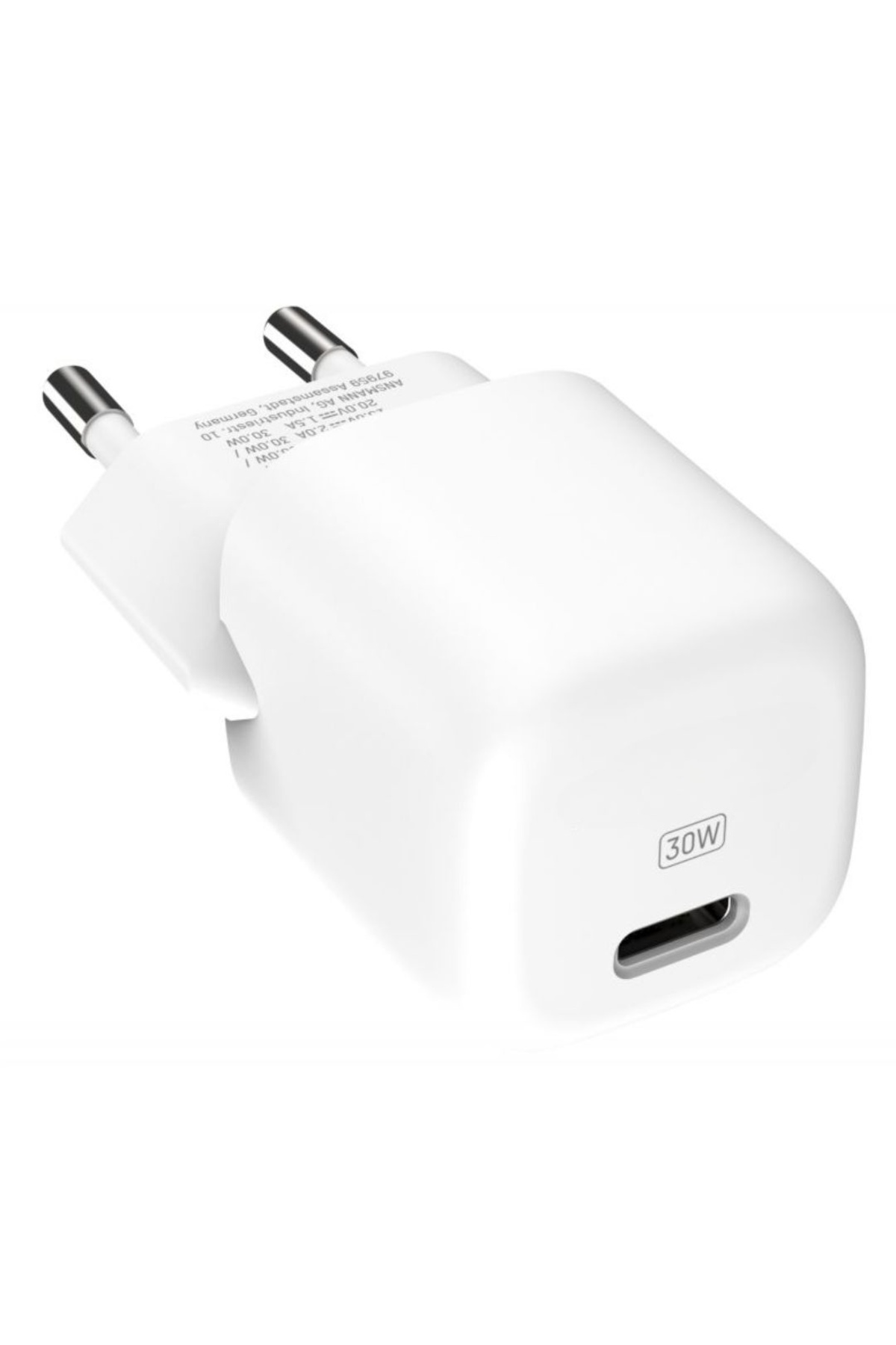 Incarcator retea e-SWC, USB 3.1, 30 W, 3 A, Alb