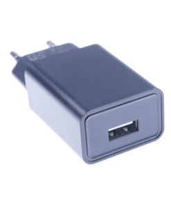 Incarcator retea e-SWC, USB 2.0, 5 W, 1 A, Negru