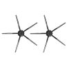 Set 2 perii laterale e-SWC pentru aspirator robot Roborock S7 MaxV / S7 / Q7 / Q7 Max, echivalent cu 8.02.0052