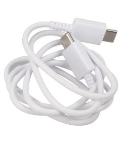 Cablu de date si incarcare e-SWC pentru Samsung, USB C la USB C, 1 m, echivalent cu EP-DA705BWE / GH39-02028A