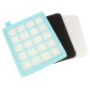Kit 3 filtre e-SWC pentru aspirator Philips PowerPro Compact / Philips PowePro Active, echivalent cu FC8058/01